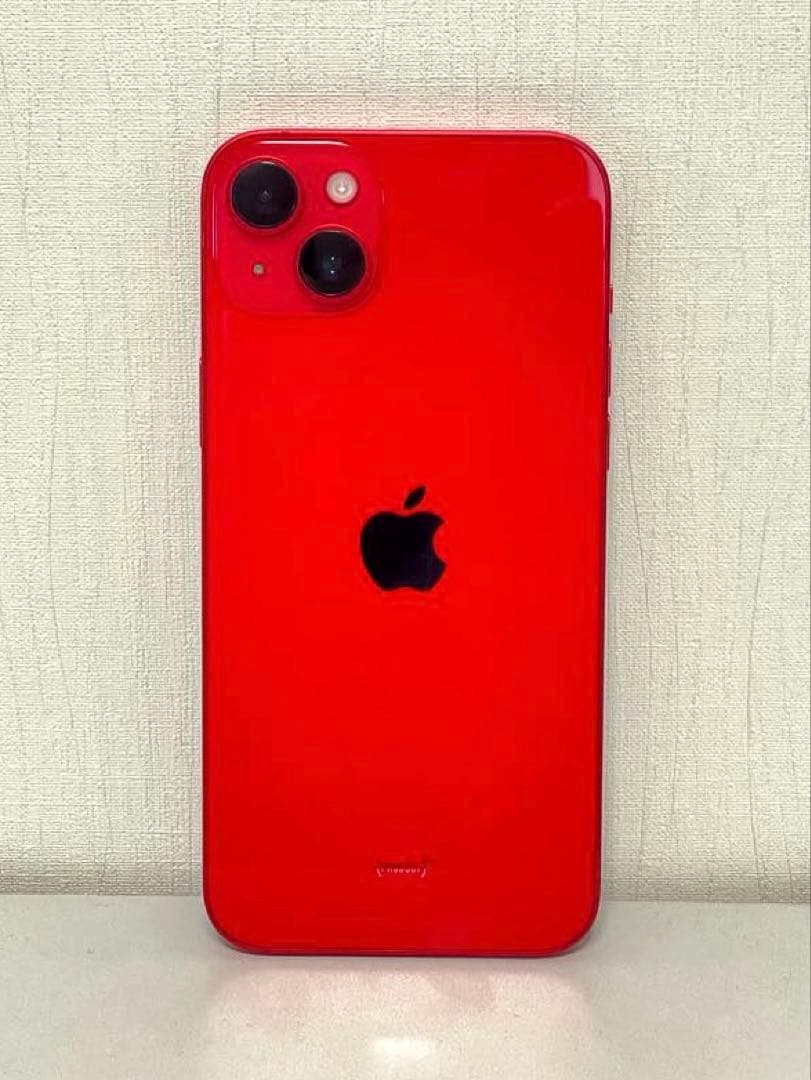 iPhone14 Plus 128GB RED SIMフリー バッテリー100%