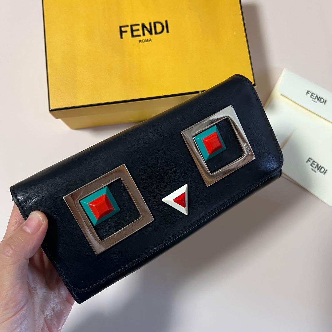 FENDI モンスター　長財布&ショルダー