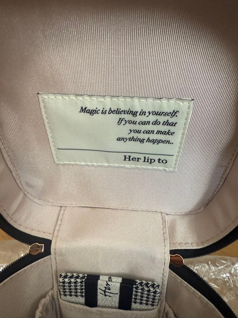 herlipto バニティバッグ