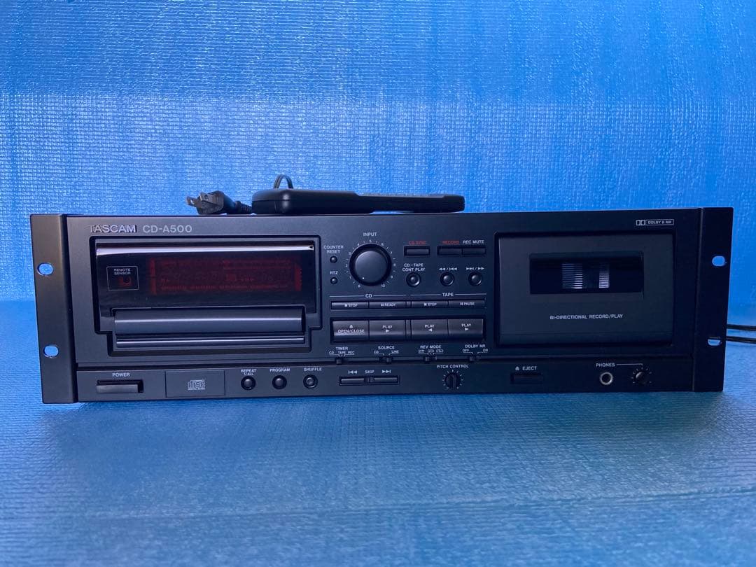 TASCAM CD-A500 CDプレーヤー・カセットデッキ