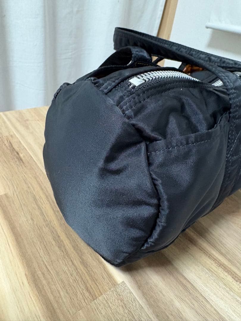 希少極美品　Porter タンカー　ボストンバッグ　ブラック　ナイロン　オレンジ