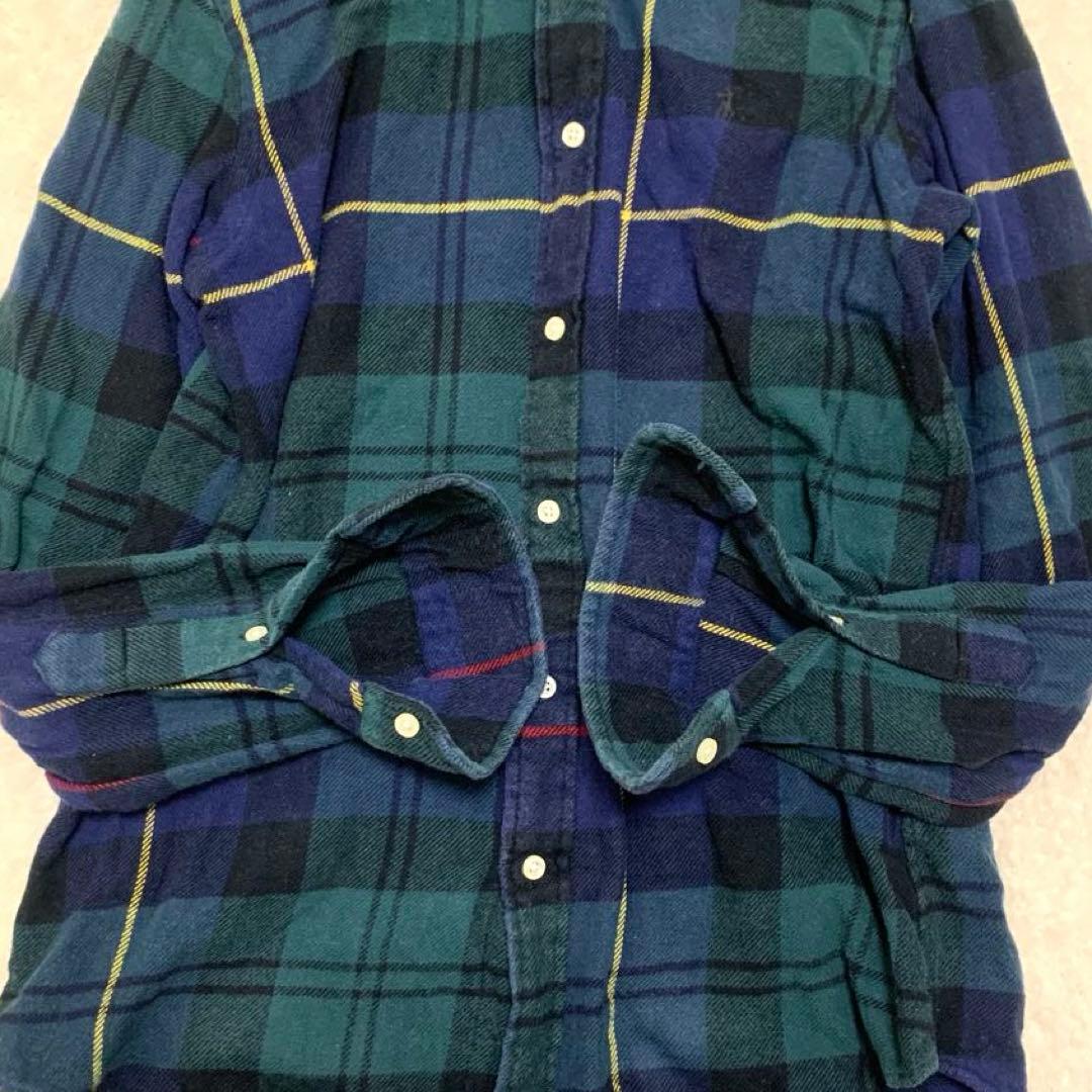 うーたん様 ラルフローレン ネルシャツ チェック ポニー刺繍 ユニセックス