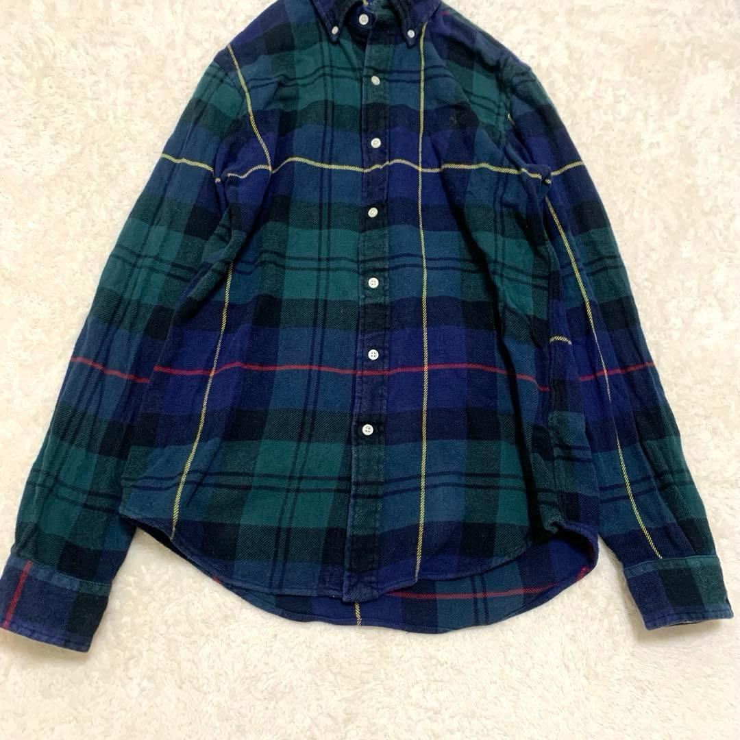 うーたん様 ラルフローレン ネルシャツ チェック ポニー刺繍 ユニセックス