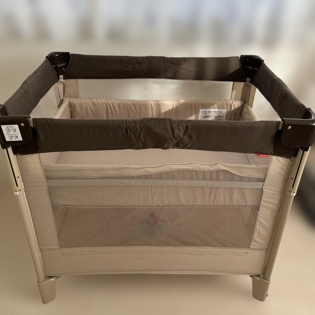 Aprica ココネルエアー ベビーベッド 折りたたみ