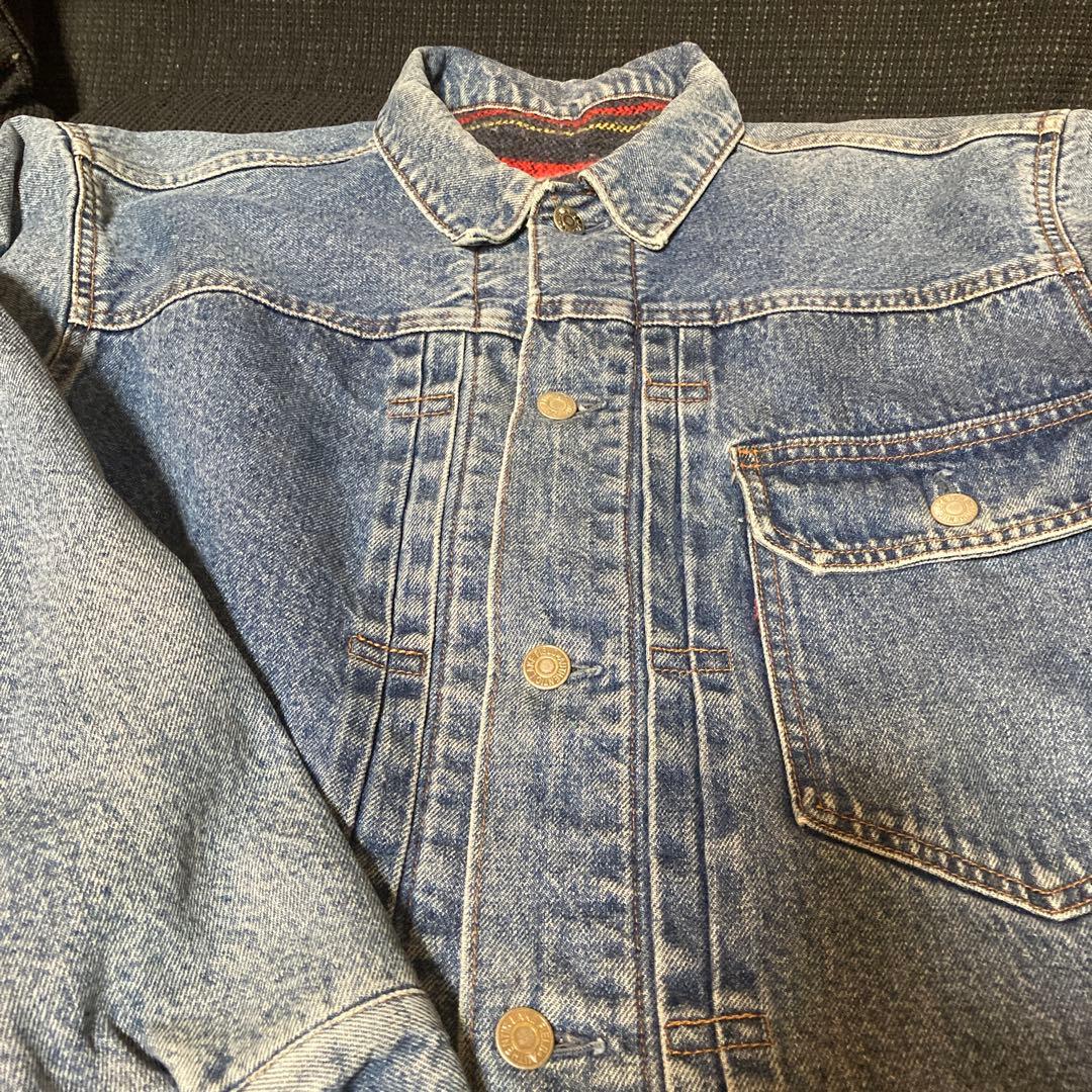 最終価格！1stタイプ　ブランケット　 XLサイズ　デニムジャケット　USA製？