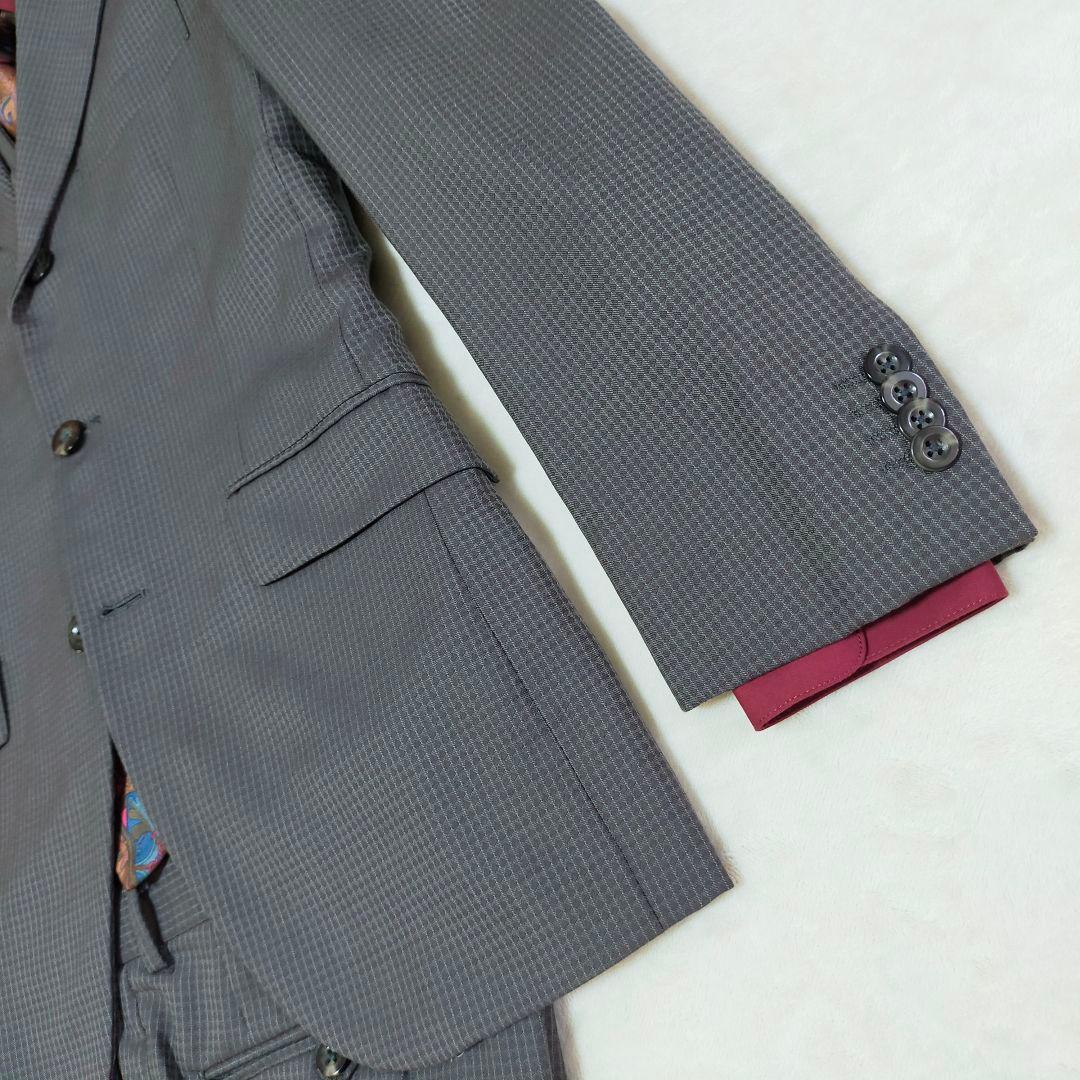 90S　FICCE　46　3釦スリーピーススーツ