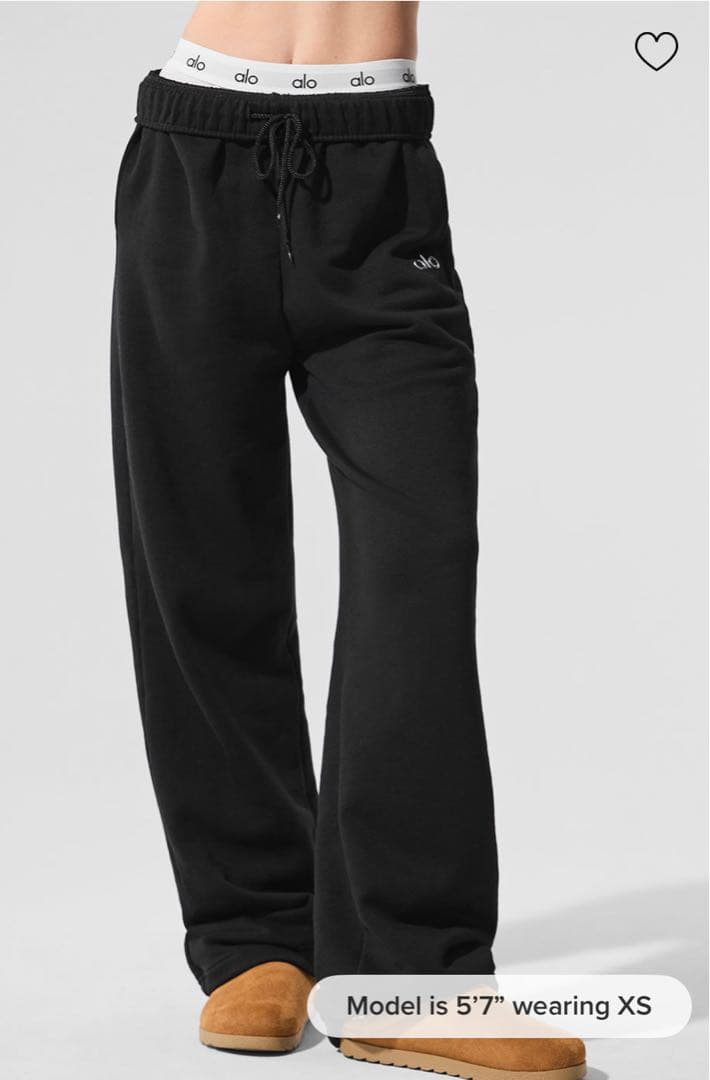 alo yoga スウェット　タンクトップ