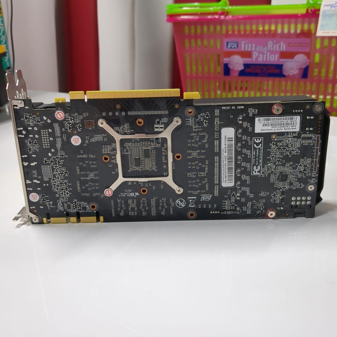 グラフィックボード・グラボ・ビデオカード NVIDIA GeForce GTX1070Ti 8GB