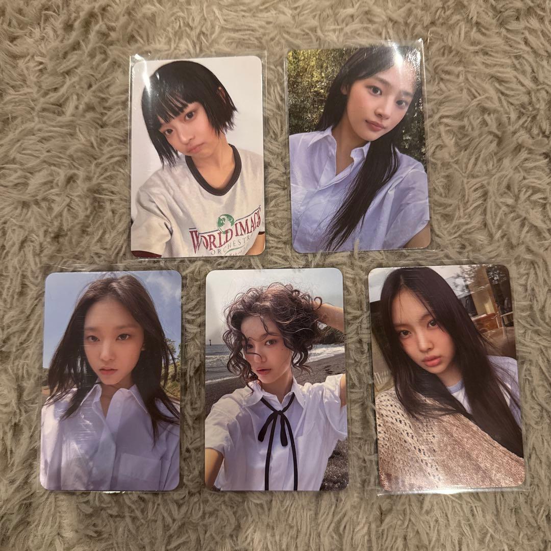 NewJeans サノク 5枚セット　キャンペーン当選品　激レア