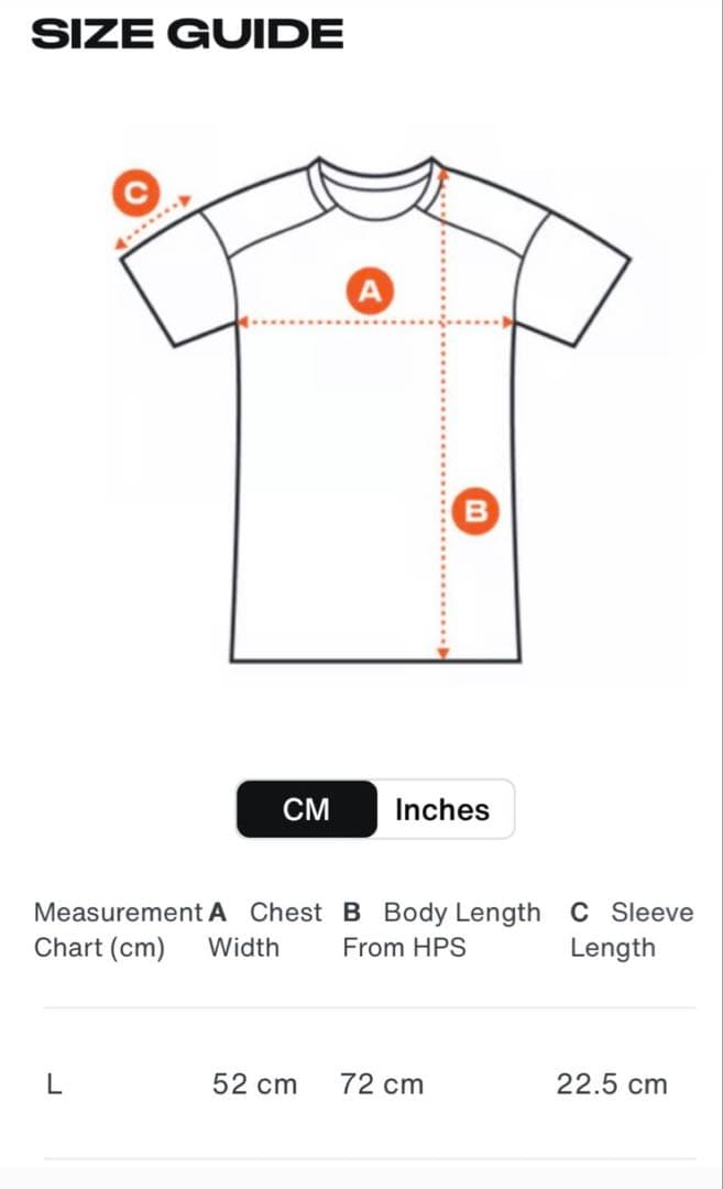 FNATIC 2025 PRO JERSEY ユニフォーム　Lサイズ