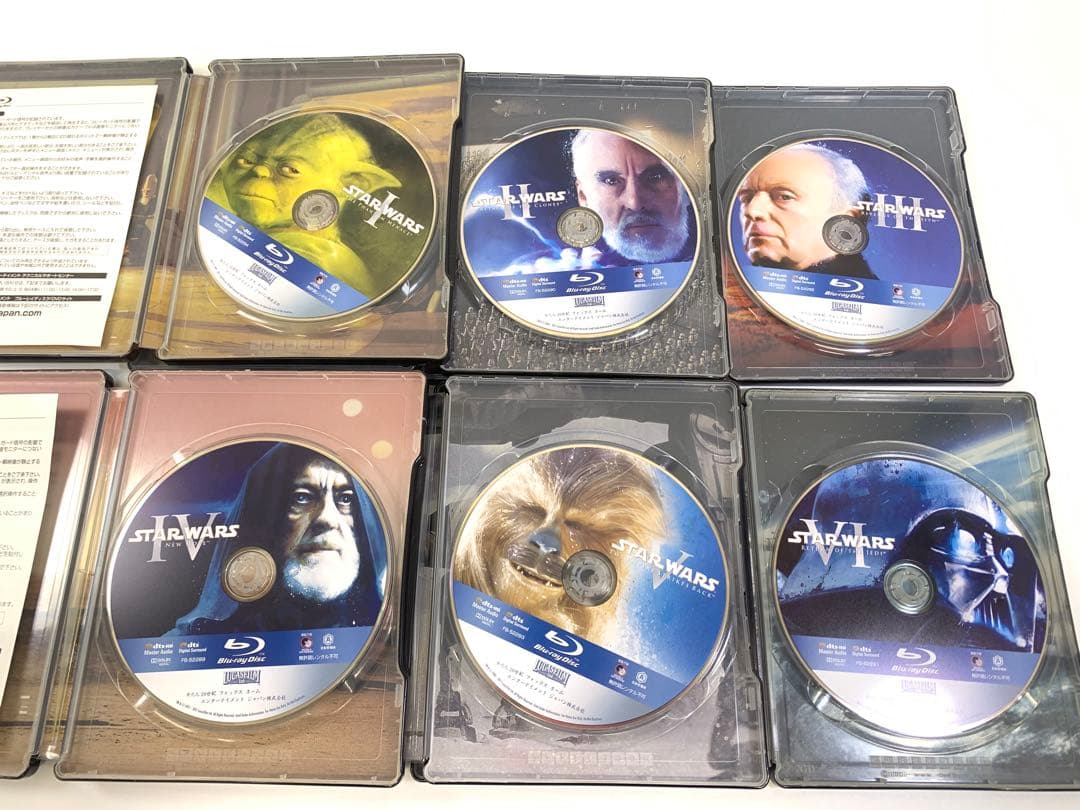 ブルーレイ 映画 スターウォーズ STAR WARS スチール おまとめセット