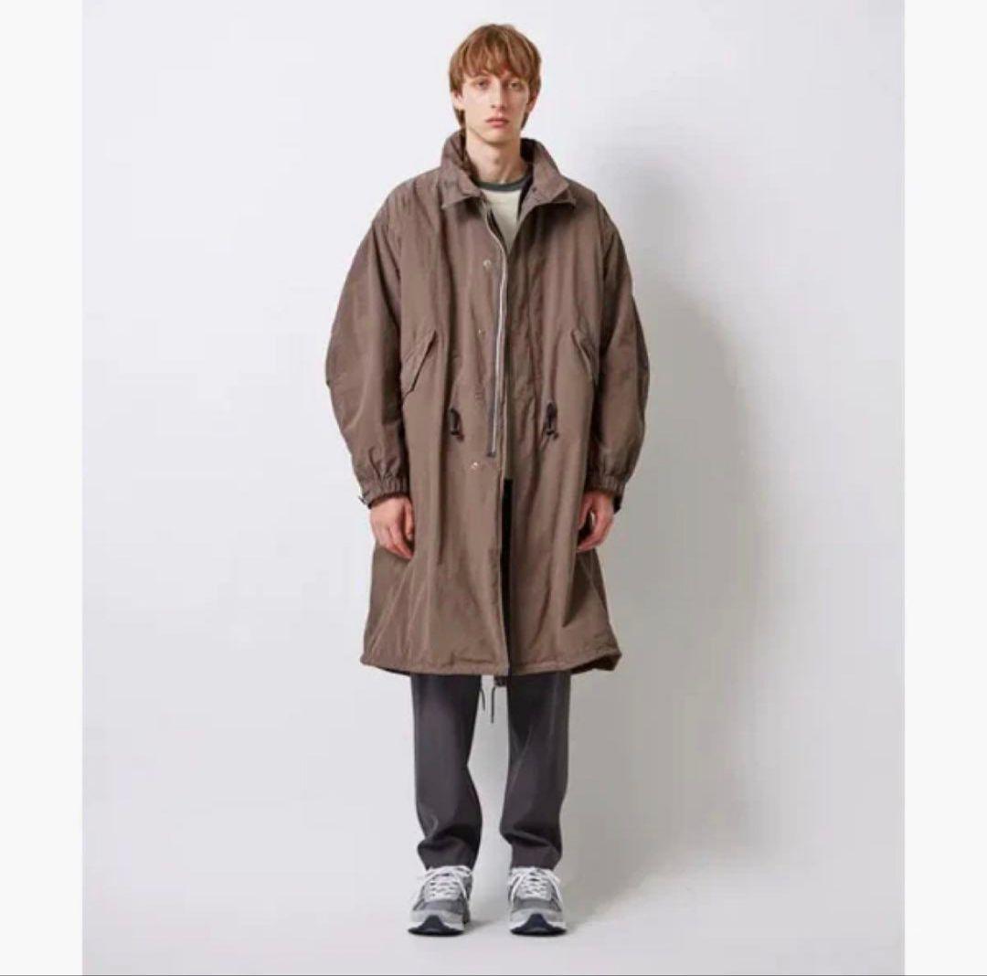 ATON モッズコートAIR VENTILE FISHTAIL COAT