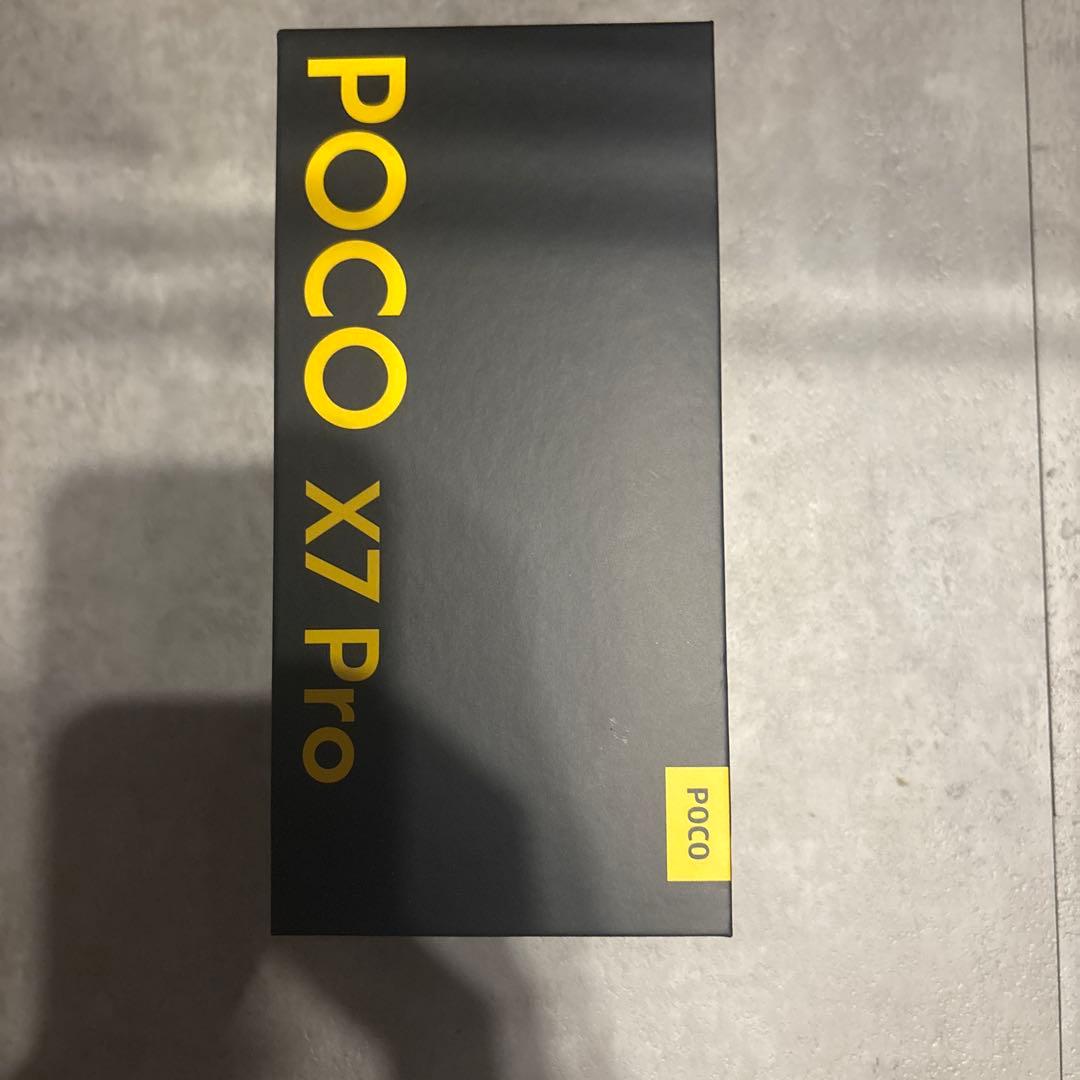 Xiaomi POCO X7 PRO 8GB/256GB イエロー 美品