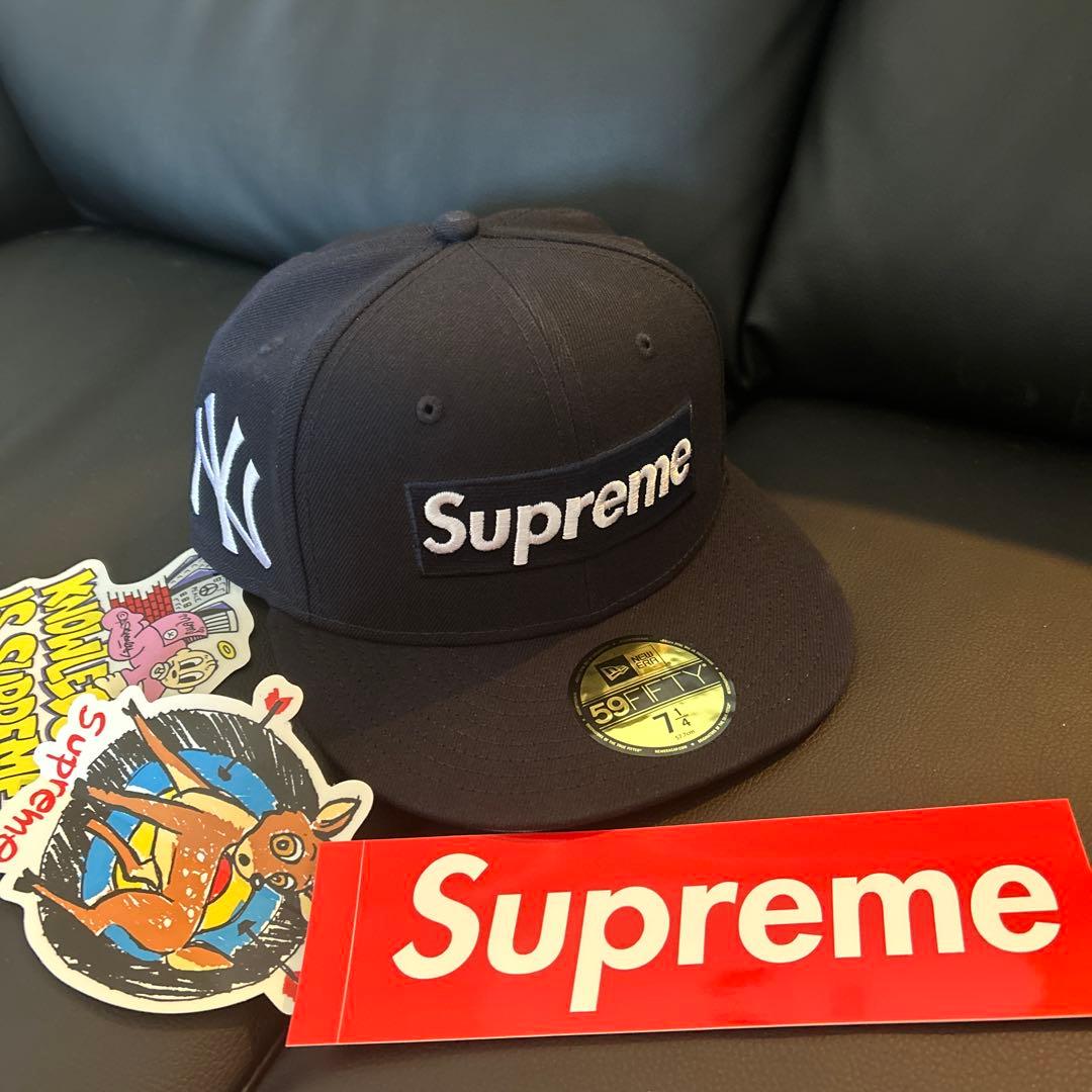 Supreme®/MLB Teams Box Logo New Era®ネイビー