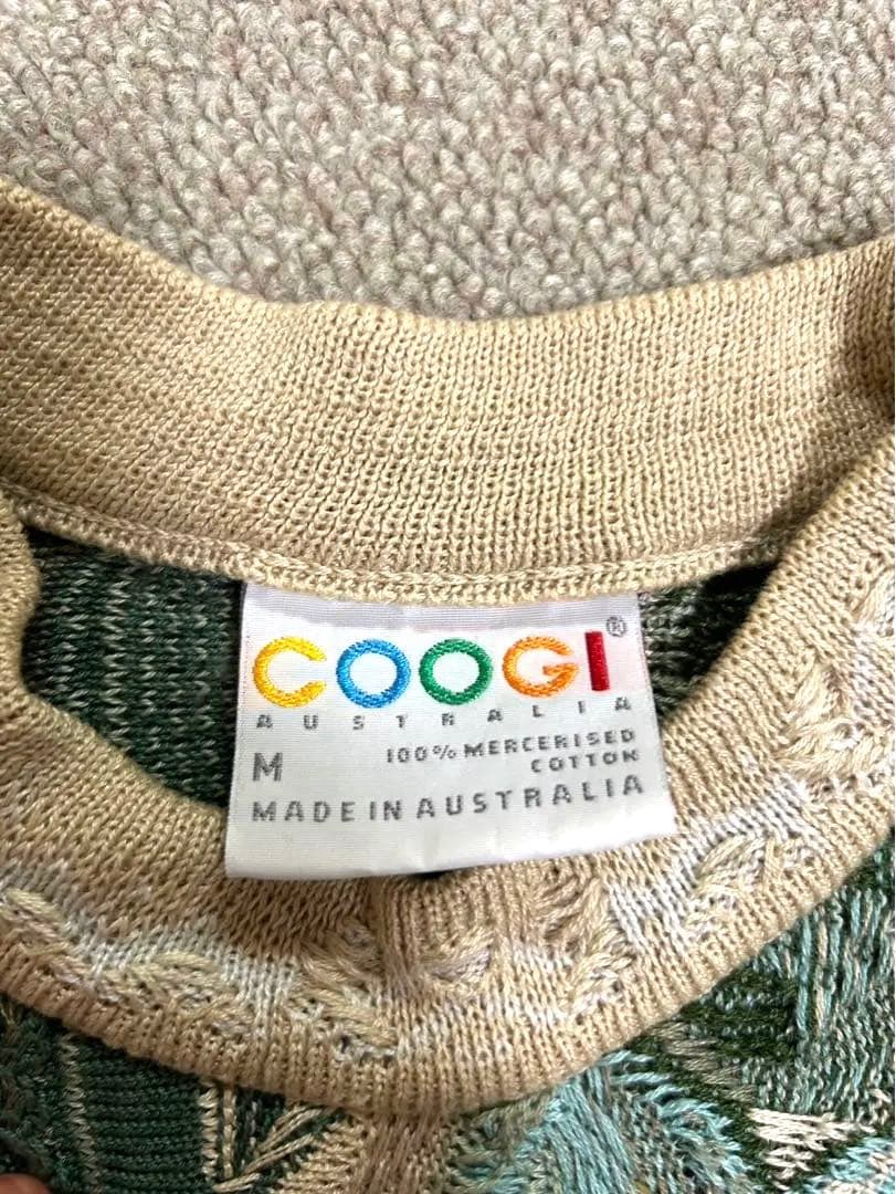 COOGI クージー 3Dニット マルチカラーニット