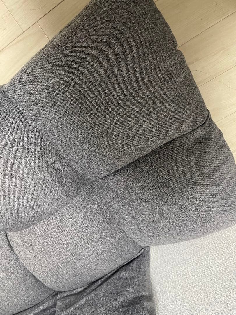 再値下げ済み　グレー 2人掛けソファ