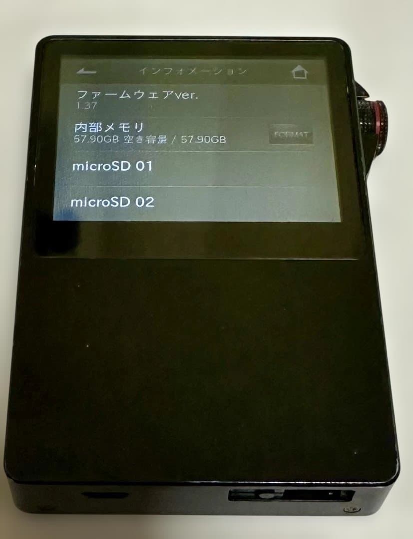 Astell&Kern AK120 64GB 本体のみ 動作確認済