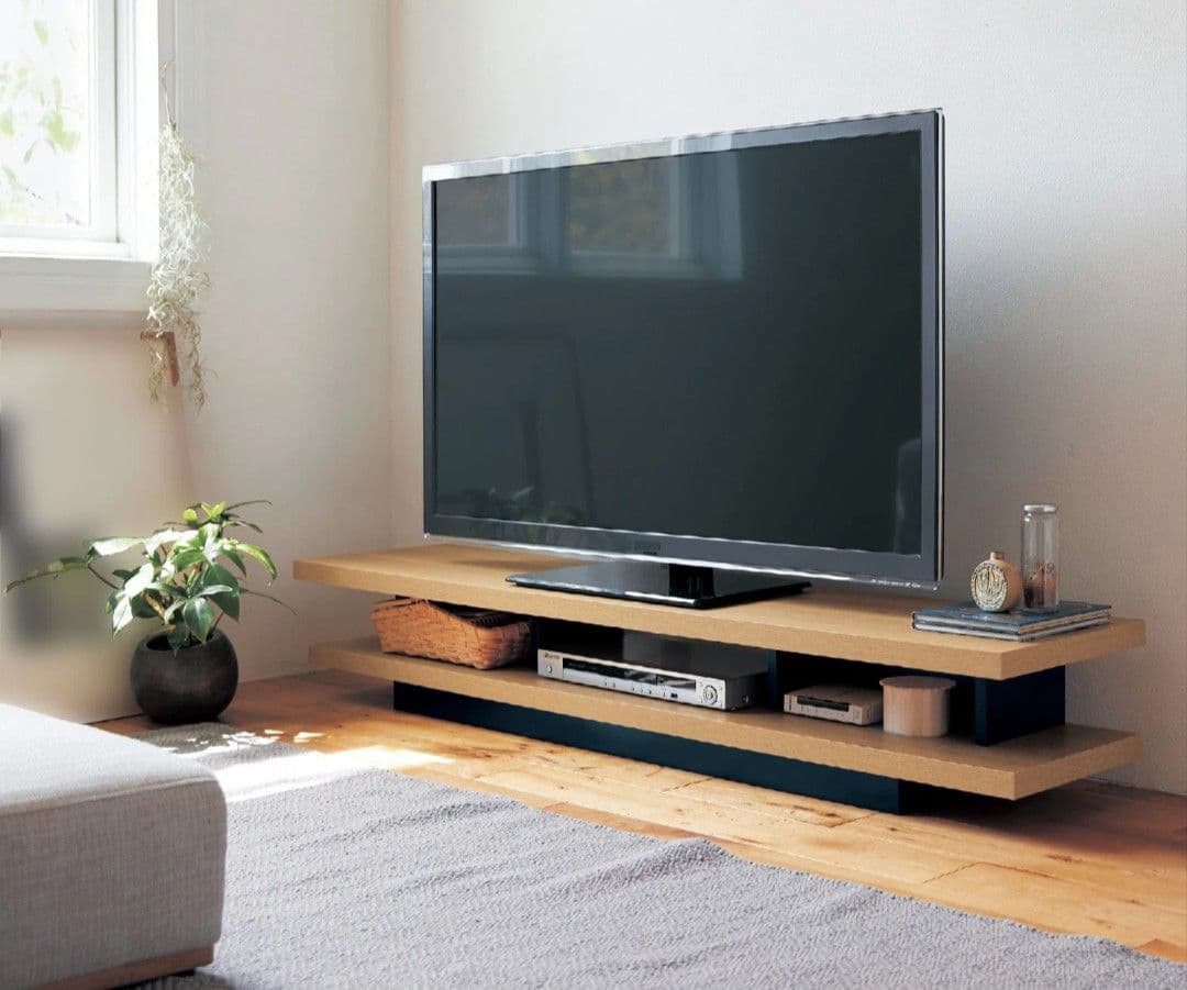 ベルメゾンデイズ すっきり見えにこだわったローテレビ台 幅150cm おしゃれ