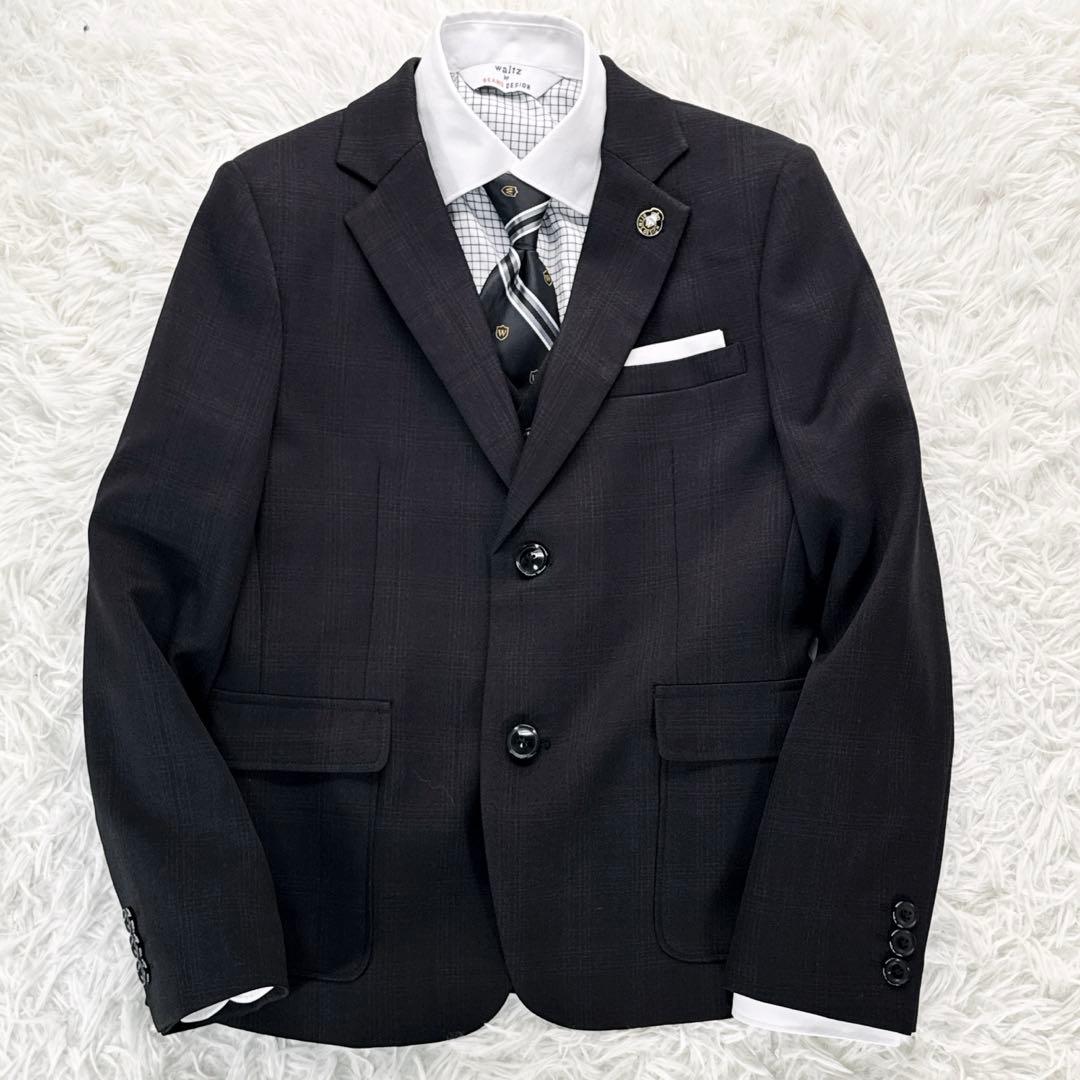 極美品✨ワルツバイビームス BEAMS DESIGN スーツ 黒 150