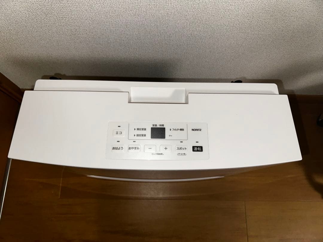 24年製NORITZ ガスファンヒーター GFH-4007S-W5 LPガス