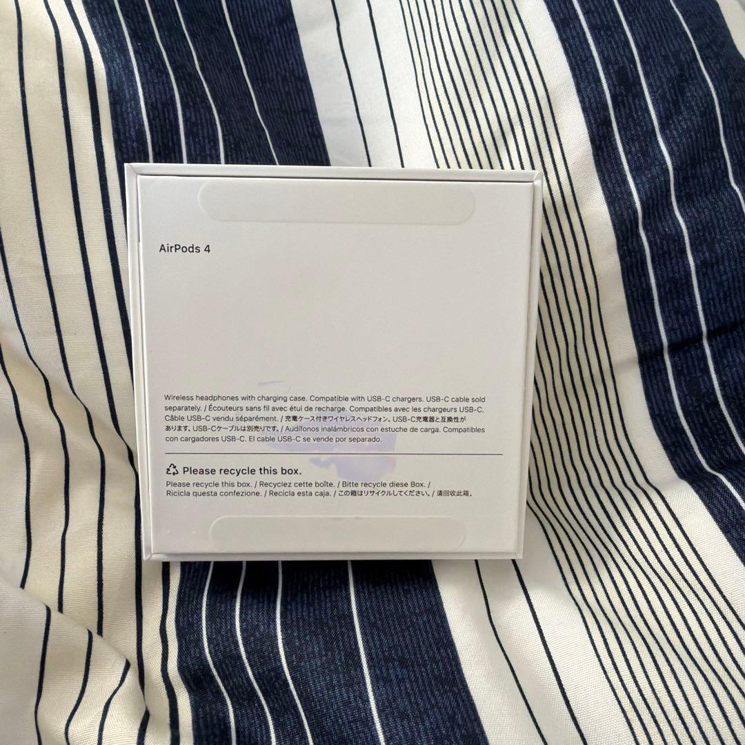 AirPods第4世代　ノイキャンなし