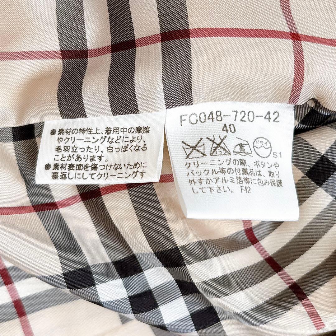 BURBERRY LONDON テーラードジャケット ノバチェック ホースロゴ