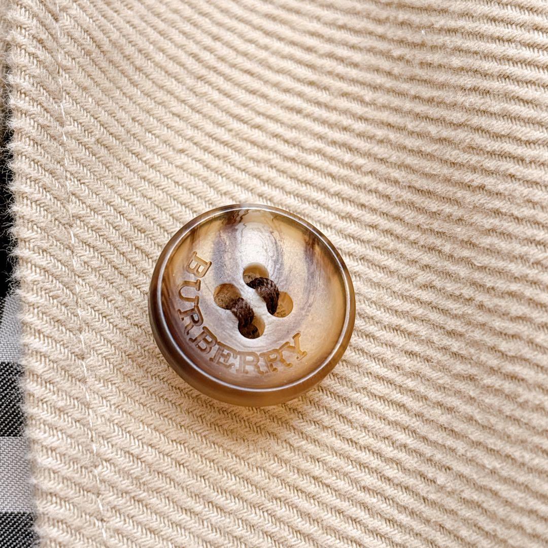 BURBERRY LONDON テーラードジャケット ノバチェック ホースロゴ