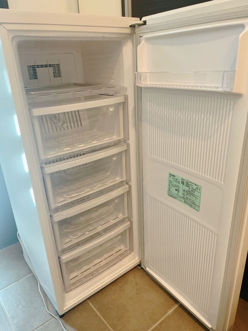 【最終値下げ】三菱電機 冷凍庫 スリム MF-U12G ストッカー 大容量