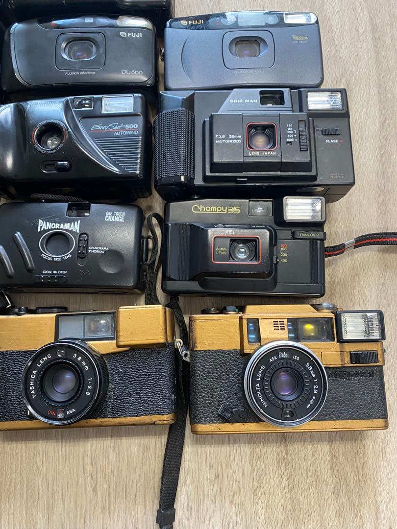 コンパクトフィルムカメラ ジャンク品 まとめ売り