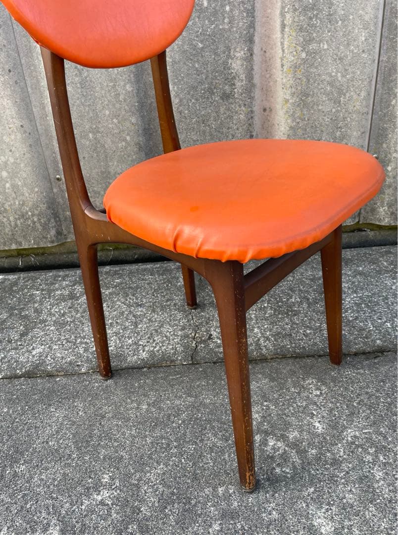 ビンテージ/昭和レトロ/ミッドセンチュリー/ダイニングチェア/チェア/椅子/②