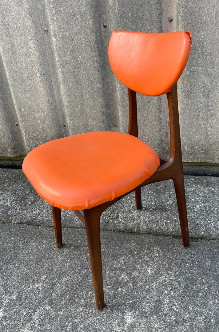ビンテージ/昭和レトロ/ミッドセンチュリー/ダイニングチェア/チェア/椅子/②
