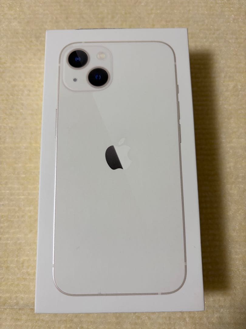 ②Apple iPhone 13 ホワイト 本体