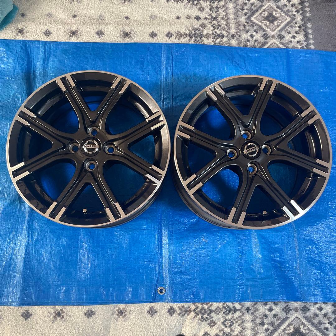 日産マーチニスモS 16インチ 7j➕46.PCD100.2本　ノートニスモS等