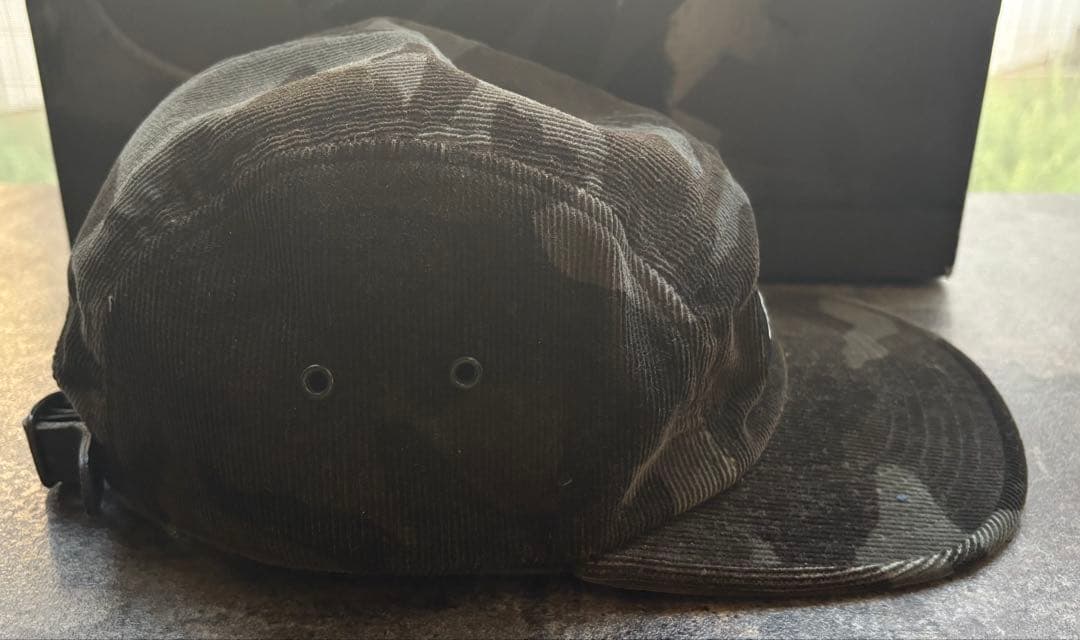 【Supreme】 コーデュロイ キャンプキャップ ボックスロゴ USA製