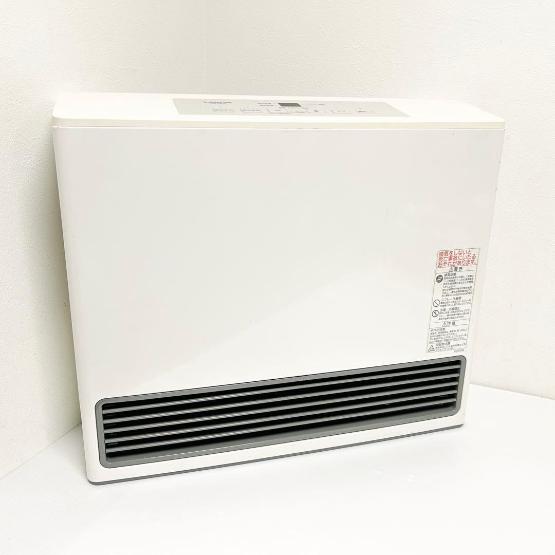 ノーリツ JIA認証 都市ガス用ガスファンヒーター GFH-5802S ホワイト