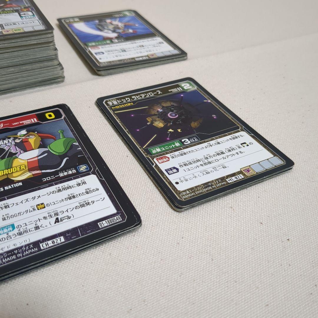 SDガンダム Gジェネレーション カードまとめ売り 185枚 カードダス