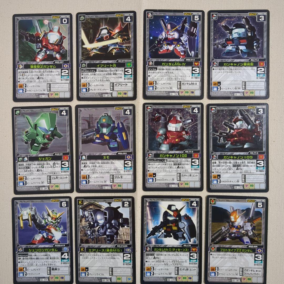SDガンダム Gジェネレーション カードまとめ売り 185枚 カードダス