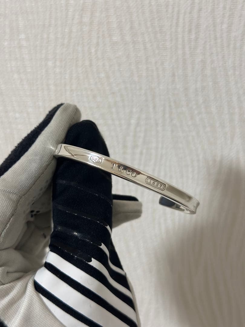 値下げ交渉あり　Tiffany & Co. ナローカフバングル　925 シルバー