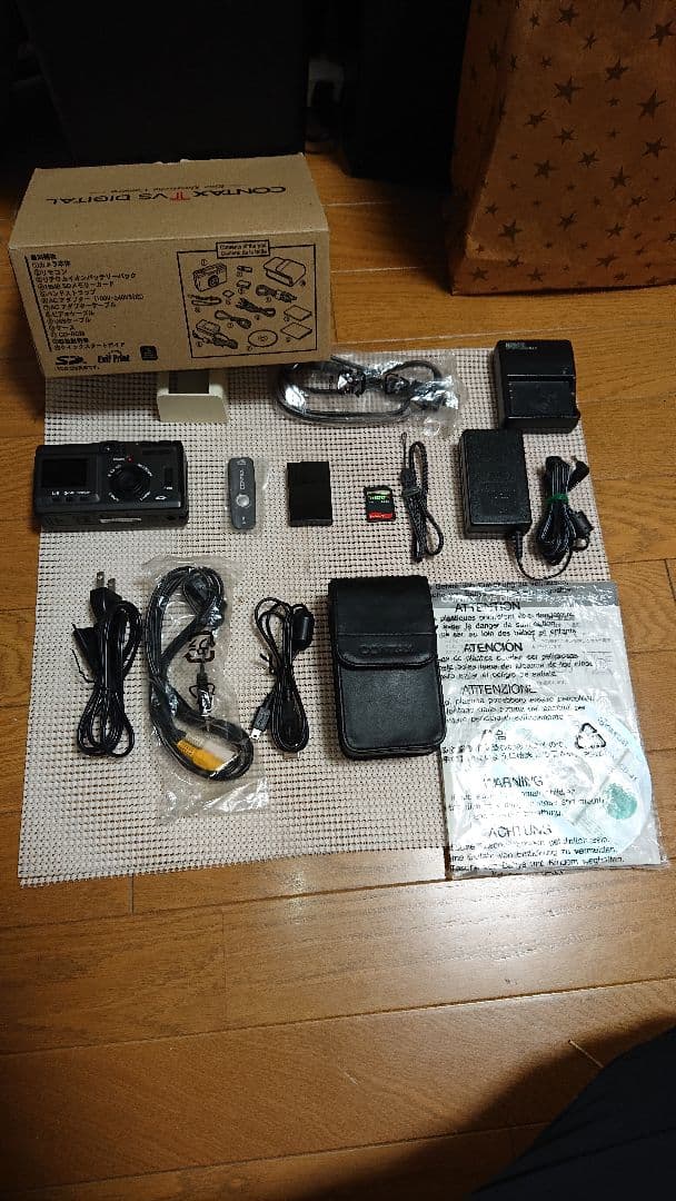 CONTAX Tvs DIGITAL チタンブラック