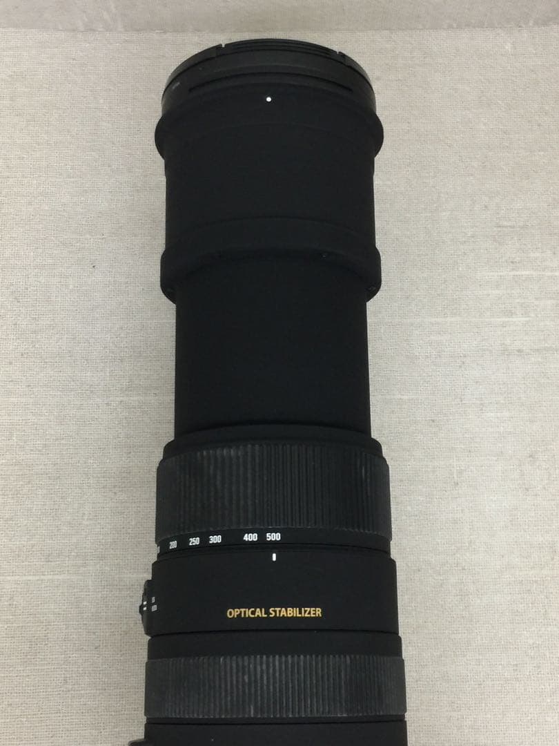 ジャンク品SIGMA APO150-500mm F5-6.3 DG OS HSM
