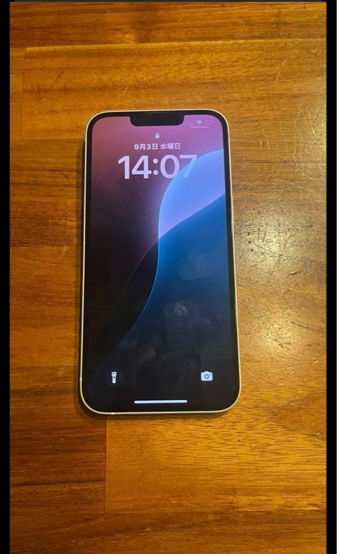 iPhone 14 128GB sim フリー　バ85% スマートフォン　本体