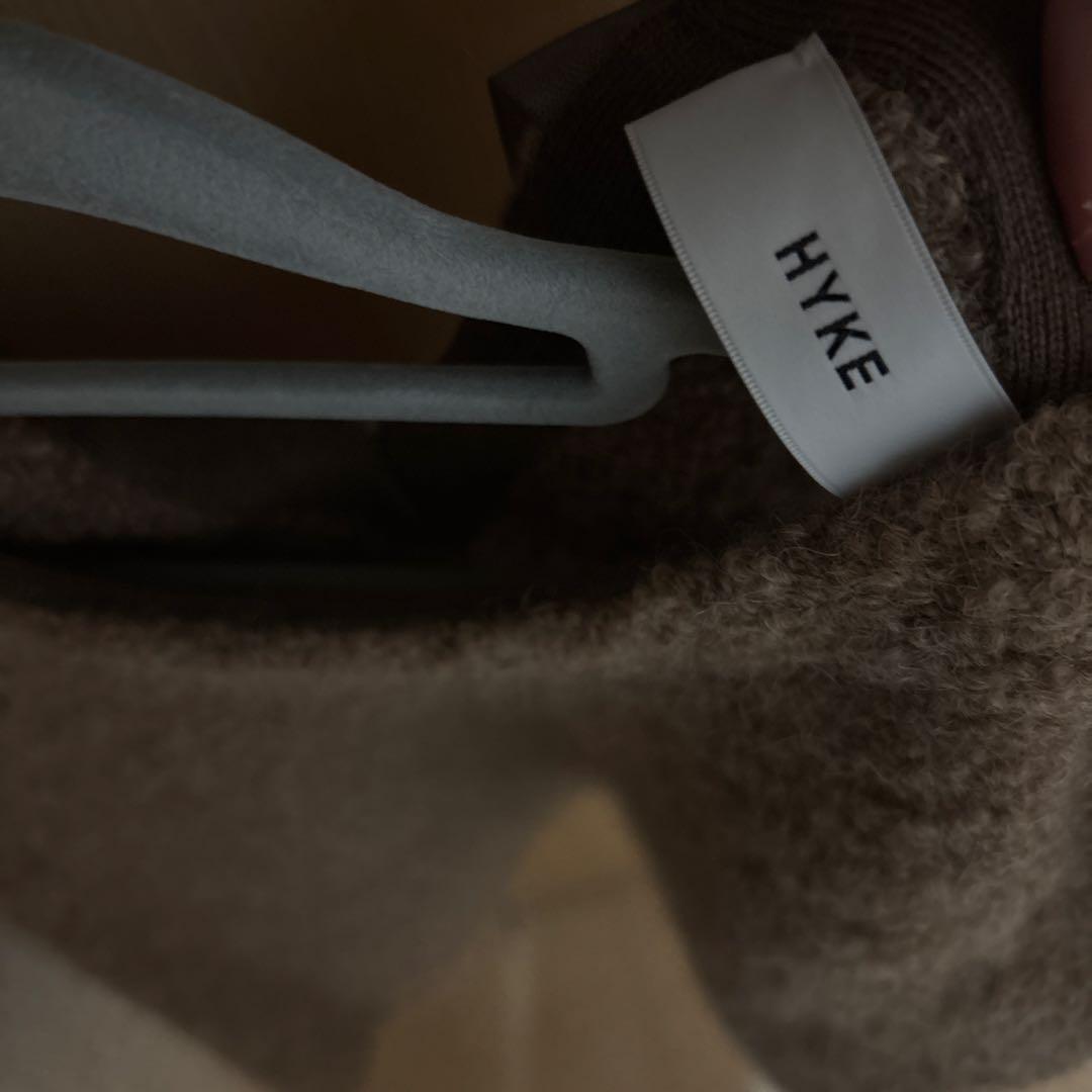 数回着用美品 24AW HYKE SWEATER CROPPED VEST