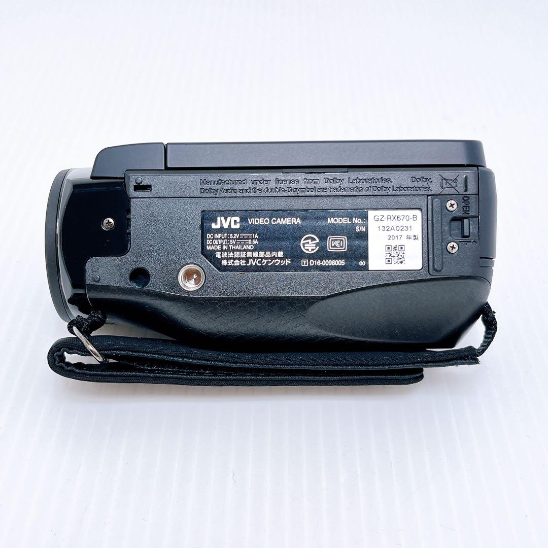 JVC GZ-RX670-B ビデオカメラ JVCケンウッド
