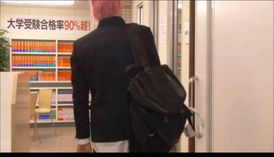 横浜流星着用 MEMENTISM 底レザーリュック　メメントイズム