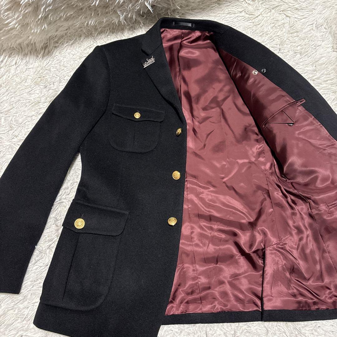 【逸品】REATS TAILOR ZAZOUS ウール金ボタン　ピンバッジ