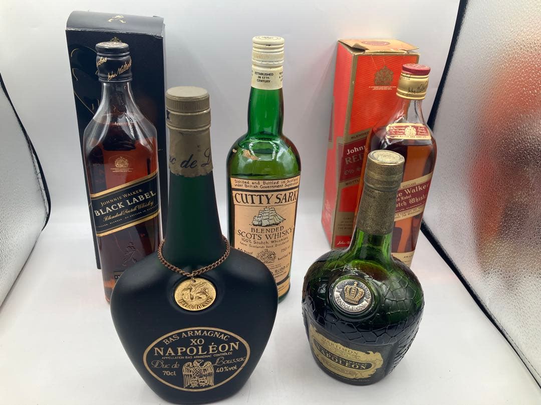 ※ヤマト1※ブランデー2本　ウイスキー3本　5本セット