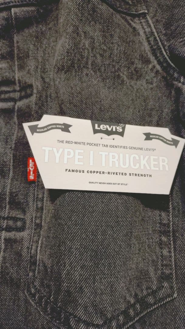 edifice×Levi's TYPE I TRUCKER
