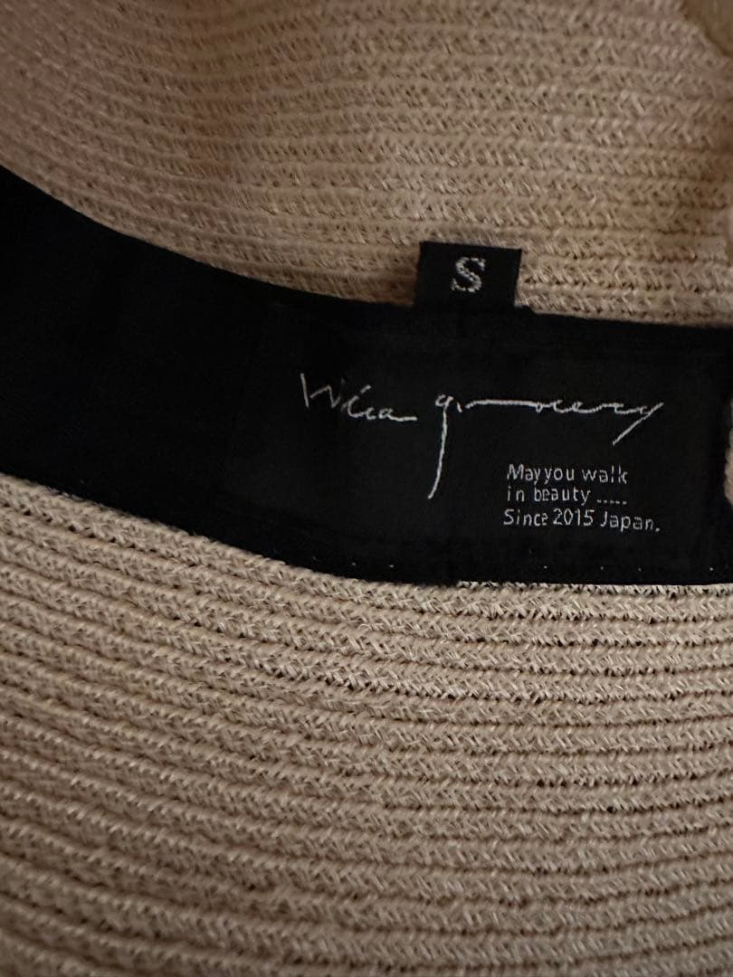 wicagrocery abaca hat　s size