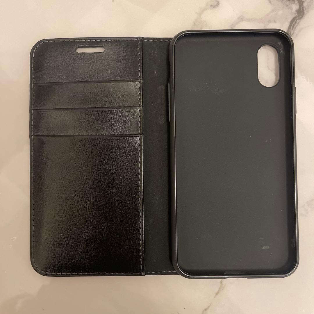 【超美品】iPhoneXs ゴールド 本体 256GB 新品同様本革ケース付