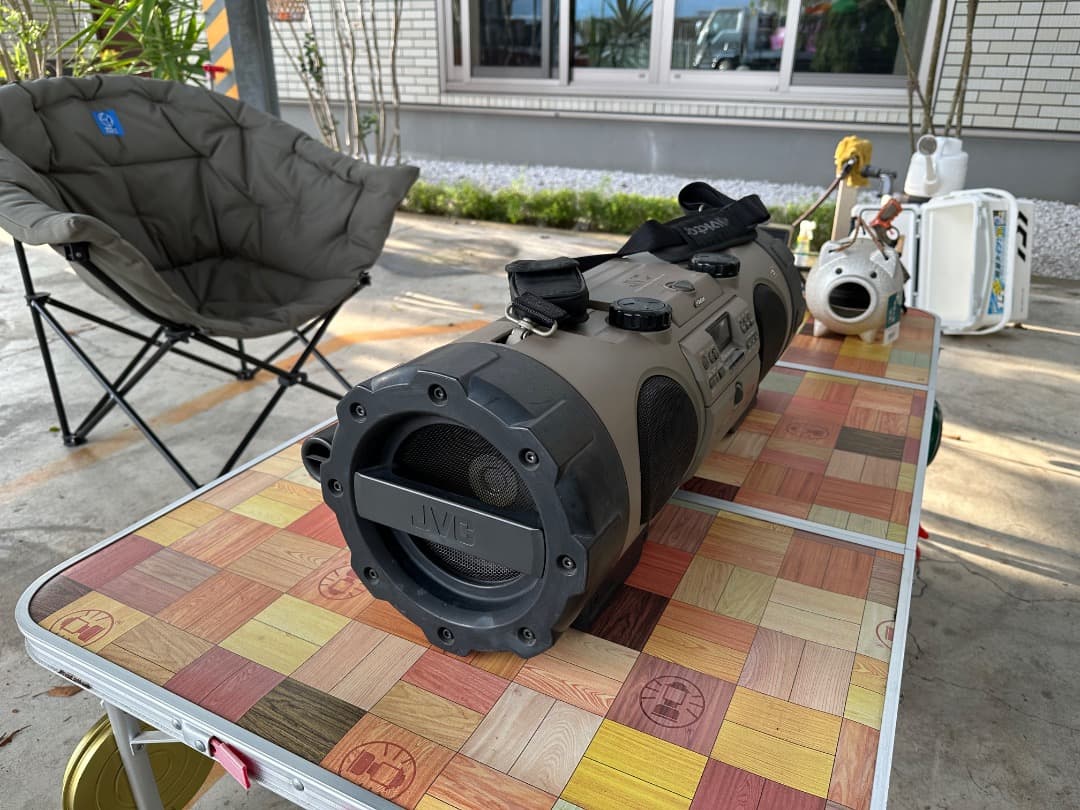 JVC ドラムカン　ラジカセ